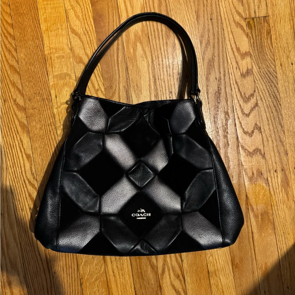 Coach Edie Patchwork Bag - Picture 3 of 7